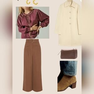 Elegant Embroidered Satin Peasant Top